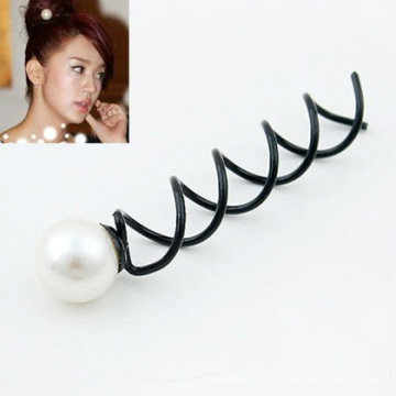 New Arrival Elegant Pearl Alloy Hairpins pour les filles HB26